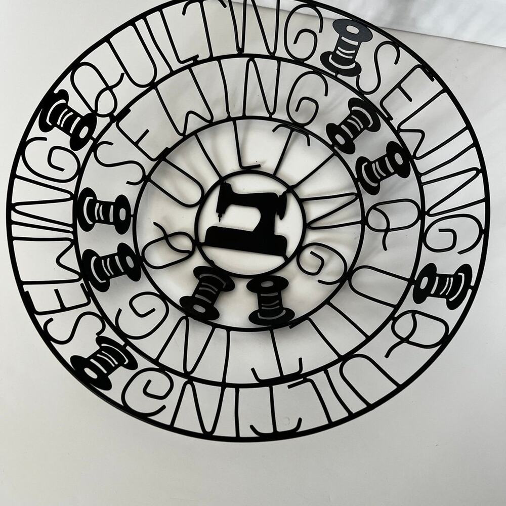 Black Spiral Accent Basket